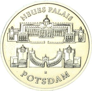 DDR Gedenkmünze 5 Mark 1986 A Neues Palais Potsdam pfr., f. stgl. Jäger 1610