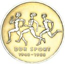 DDR Gedenkmünze 10 Mark 1988 A Turn- und Sportbund der DDR pfr., f. stgl. Jäger 1623