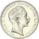 Preußen Wilhelm II. 3 Mark 1912 A Silber vz...