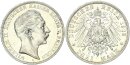 Preußen Wilhelm II. 3 Mark 1912 A Silber vz Jäger 103