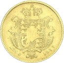 Großbritannien William IV. 1/2 Sovereign 1837...