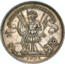 Braunschweig-Calenberg-Hannover Ernst August seit 1662 Bischof von Osnabrück Medaille 1694 Silber ss-vz