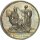 Großbritannien George I. Medaille 1714 auf seine Krönung Silber vz