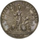 Braunschweig-Calenberg-Hannover Georg III. Medaille 1760 auf seinen Regierungsantritt Silber vz