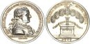 Braunschweig-Wolfenbüttel Fürstentum Karl Wilhelm Ferdinand Medaille 1787 Wiederherstellung Generalstaaten Silber vz
