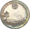 Brandenburg-Preußen Friedrich II. der Große Medaille 1741 Ausbruch I. Schlesischen Krieges Silber ss
