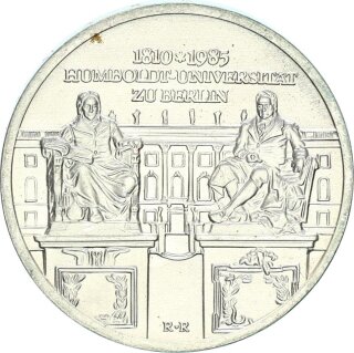 DDR Gedenkmünze 10 Mark 1985 A Humboldt-Universität Berlin Silber pfr., stgl. Jäger 1606