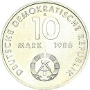 DDR Gedenkmünze 10 Mark 1986 A Ernst Thälmann stgl. Jäger 1608