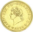 Braunschweig-Calenberg-Hannover Georg IV. 10 Taler 1829 B Gold ss