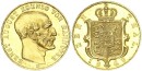 Braunschweig-Calenberg-Hannover Ernst August 10 Taler 1849 B (Hannover) Gold vz