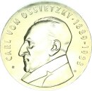 DDR Gedenkmünze 5 Mark 1989 A Carl von Ossietzky...