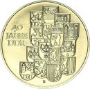 DDR Gedenkmünze 10 Mark 1989 A 40 Jahre DDR pfr.,...