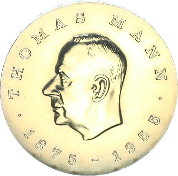 DDR Gedenkmünze 5 Mark 1975 A Thomas Mann pfr., stgl. Jäger 1556