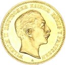 Preußen Wilhelm II. 10 Mark 1896 A Gold f. stgl....