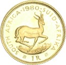 Südafrika Republik 1 Rand 1980 South African Mint...