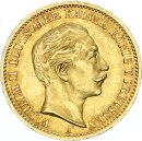 Preußen Wilhelm II. 10 Mark 1909 A Gold vz-stgl....