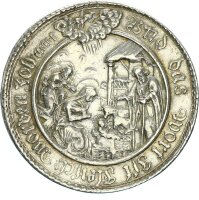 Münster-Bistum Ferdinand I. von Bayern Schautaler 1647 Münster silver ss+