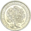 Weimarer Republik 5 Reichsmark 1931 A Eichbaum Silber f....