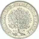 Weimarer Republik 5 Reichsmark 1932 G Eichbaum Silber f....
