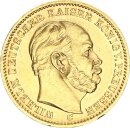 Preußen Wilhelm I. 20 Mark 1878 C Gold vz/vz+...