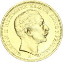 Preußen Wilhelm II. 20 Mark 1897 A Gold ss/vz...