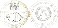 DDR Gedenkmünze 10 Mark 1977 A Otto von Guericke silver pfr., stgl.