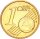 Belgien Kursmünze 1 Cent 1999 Abart, große Sterne stgl., bfr.