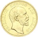 Anhalt Friedrich I. 10 Mark 1896 A Gold vz/f. stgl....