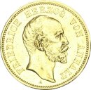 Anhalt Friedrich I. 20 Mark 1896 A Gold vz Jäger 181