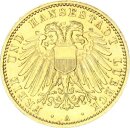 Lübeck Freie und Hansestadt 10 Mark 1905 A Gold...