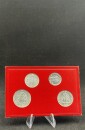 Vatikan KMS 1 Lira bis 10 Lira 1949 Kursmünzensatz,...