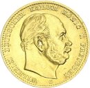 Preußen Wilhelm I. 10 Mark 1873 C Gold f. vz...