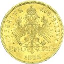 Österreich Franz Joseph I. 8 Florin 20 Franken 1892 Gold pfr., stgl.