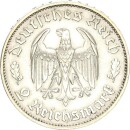 Drittes Reich 2 Reichsmark 1934 F Friedrich von Schiller...