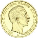Preußen Wilhelm II. 20 Mark 1909 A Gold vz/vz+...