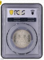 Hamburg Stadt 2 Mark 1904 J PCGS MS66 Silber stgl....