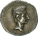 Römische Kaiserzeit Augustus AR-Denar 18/16 v. Chr....