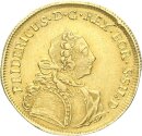 Brandenburg-Preußen Friedrich II. der Große Friedrichs d´or 1748 AE (Breslau) Gold ss-vz