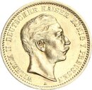 Preußen Wilhelm II. 10 Mark 1909 A Gold f. vz/vz+...