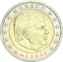 Monaco Kursmünze 2 Euro 2002 Fürst Rainer III....