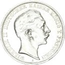 Preußen Wilhelm II. 3 Mark 1909 A  Silber ss-vz...