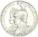 Preußen Wilhelm II. 2 Mark 1901 A 200 Jahre...
