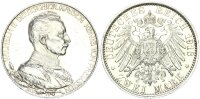 Preußen Wilhelm II. 2 Mark 1913 A Regierungsjubiläum Silber pfr., f. stgl./stgl. Jäger 111