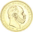 Preußen Wilhelm I. 20 Mark 1883 A Gold ss+/vz...