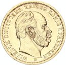 Preußen Wilhelm I. 20 Mark 1873 B Gold ss...