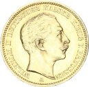 Preußen Wilhelm II. 20 Mark 1889 A Gold vz-stgl....