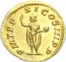 Kaiserzeit Severus Alexander AV-Aureus 232 n. Chr. Rom Gold vz