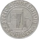 Danzig Freie Stadt 5 Gulden 1932 (A) Krantor Silber vz...