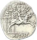 Römische Kaiserzeit Augustus Denar 8/7 v. Chr....