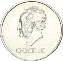 Weimarer Republik 5 Reichsmark 1932 F Goethe Silber vz...